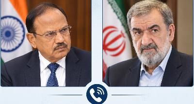 Iranian and Indian National Security Officials Hold Telephone Conversation